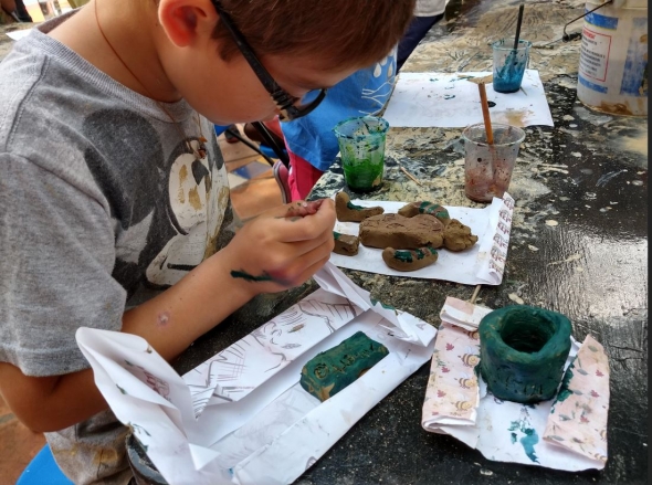 Lleva INAH al Colegio Hikma taller “La Magia del Barro”